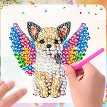 Load image into Gallery viewer, 6Pcs Acrylic Cartoon Animal Diamond Art Fridge Magnet Diamond Art Magnets Decals
