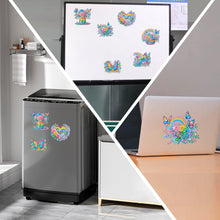 Load image into Gallery viewer, 6Pcs Acrylic Cartoon Animal Diamond Art Fridge Magnet Diamond Art Magnets Decals
