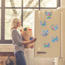 Load image into Gallery viewer, 6Pcs Acrylic Cartoon Animal Diamond Art Fridge Magnet Diamond Art Magnets Decals
