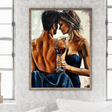 Load image into Gallery viewer, Diamond Painting - Full Round - Hot couple (30*40CM)
