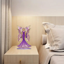 Load image into Gallery viewer, Double Sided Butterfly Girl 5D DIY Diamond Art Tabletop Decorations Winged Fairy
