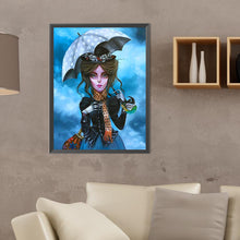 Load image into Gallery viewer, Diamond Painting - Full Round - Dark girl (30*40CM)
