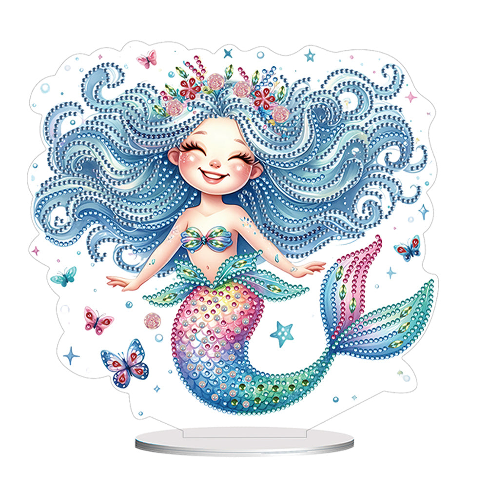 Double Side Special Shape Dessert Desktop Diamond Art Kits for Home Office Decor