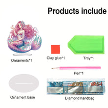 Load image into Gallery viewer, Double Side Special Shape Dessert Desktop Diamond Art Kits for Home Office Decor
