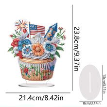 Load image into Gallery viewer, Double Side Special Shape Dessert Desktop Diamond Art Kits for Home Office Decor
