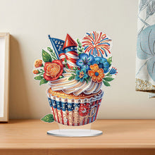 Load image into Gallery viewer, Double Side Special Shape Dessert Desktop Diamond Art Kits for Home Office Decor
