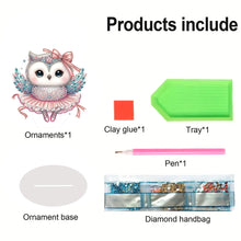 Load image into Gallery viewer, Double Side Special Shape Dessert Desktop Diamond Art Kits for Home Office Decor
