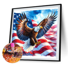 Load image into Gallery viewer, AB Diamond Painting - Full Square - Independence Day eagle (40*40CM)

