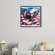 Load image into Gallery viewer, AB Diamond Painting - Full Square - Independence Day eagle (40*40CM)

