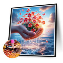 Load image into Gallery viewer, Diamond Painting - Full Round - sea flowers (40*40CM)
