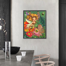 Load image into Gallery viewer, AB Diamond Painting - Full Round - flower elf (40*50CM)
