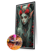 Load image into Gallery viewer, AB Diamond Painting - Full Round - night elf girl (40*70CM)
