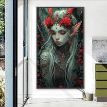 Load image into Gallery viewer, AB Diamond Painting - Full Round - night elf girl (40*70CM)
