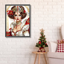 Load image into Gallery viewer, Diamond Painting - Partial Special Shaped - Lady (30*40CM)
