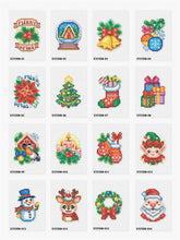 Load image into Gallery viewer, 16pcs Square Diamond Painting Set - Christmas atmosphere (14*18CM)
