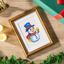 Load image into Gallery viewer, 16pcs Square Diamond Painting Set - Christmas atmosphere (14*18CM)
