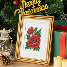 Load image into Gallery viewer, 6pcs Square Diamond Painting Set - Colorful flowers (14*18CM)
