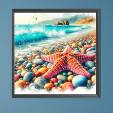 Load image into Gallery viewer, AB Diamond Painting - Full Round - Summer Beach¡¤Starfish (40*40CM)
