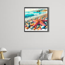 Load image into Gallery viewer, AB Diamond Painting - Full Round - Summer Beach¡¤Starfish (40*40CM)
