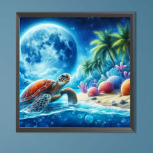 Load image into Gallery viewer, AB Diamond Painting - Full Round - Summer Beach¡¤Turtle (40*40CM)
