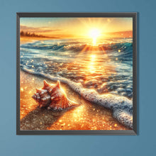 Load image into Gallery viewer, AB Diamond Painting - Full Round - Summer Beach¡¤Conch (40*40CM)
