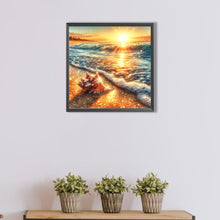 Load image into Gallery viewer, AB Diamond Painting - Full Round - Summer Beach¡¤Conch (40*40CM)

