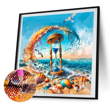 Load image into Gallery viewer, AB Diamond Painting - Full Round - Summer Beach¡¤Hourglass (40*40CM)
