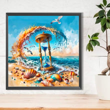Load image into Gallery viewer, AB Diamond Painting - Full Round - Summer Beach¡¤Hourglass (40*40CM)
