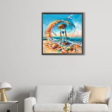 Load image into Gallery viewer, AB Diamond Painting - Full Round - Summer Beach¡¤Hourglass (40*40CM)
