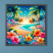 Load image into Gallery viewer, AB Diamond Painting - Full Round - Summer Beach¡¤Seaside (40*40CM)

