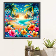 Load image into Gallery viewer, AB Diamond Painting - Full Round - Summer Beach¡¤Seaside (40*40CM)
