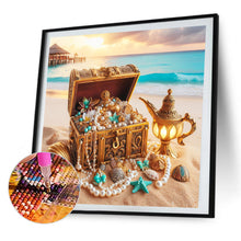 Load image into Gallery viewer, AB Diamond Painting - Full Round - Summer Beach¡¤Treasure Box (40*40CM)
