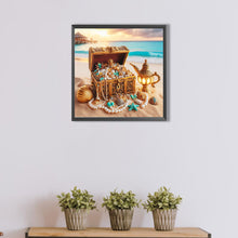 Load image into Gallery viewer, AB Diamond Painting - Full Round - Summer Beach¡¤Treasure Box (40*40CM)
