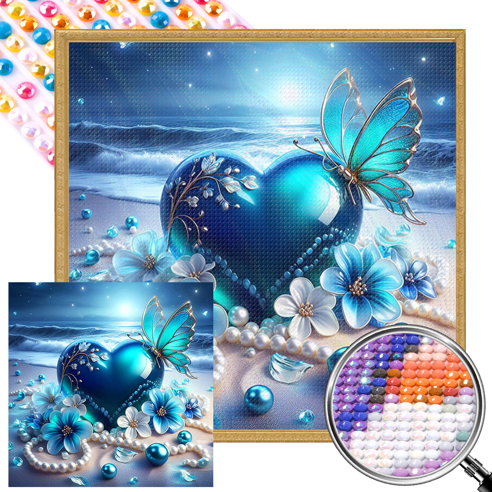 AB Diamond Painting - Full Round - Summer Beach¡¤Pearl (40*40CM)
