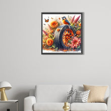 Load image into Gallery viewer, AB Diamond Painting - Full Round - Birds and flowers tires (40*40CM)
