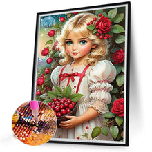Load image into Gallery viewer, AB Diamond Painting - Full Round - Picking red fruit (40*50CM)
