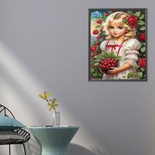 Load image into Gallery viewer, AB Diamond Painting - Full Round - Picking red fruit (40*50CM)
