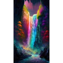 Load image into Gallery viewer, Diamond Painting - Full Round - Rainbow waterfall (40*70CM)
