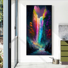 Load image into Gallery viewer, Diamond Painting - Full Round - Rainbow waterfall (40*70CM)
