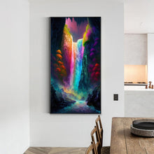 Load image into Gallery viewer, Diamond Painting - Full Round - Rainbow waterfall (40*70CM)
