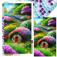 Load image into Gallery viewer, Diamond Painting - Full Round - Garden house (40*70CM)
