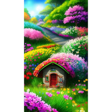 Load image into Gallery viewer, Diamond Painting - Full Round - Garden house (40*70CM)
