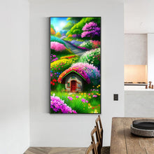 Load image into Gallery viewer, Diamond Painting - Full Round - Garden house (40*70CM)
