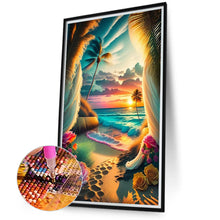 Load image into Gallery viewer, Diamond Painting - Full Round - Beach waves (40*70CM)
