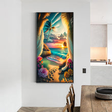 Load image into Gallery viewer, Diamond Painting - Full Round - Beach waves (40*70CM)
