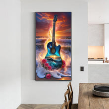 Load image into Gallery viewer, Diamond Painting - Full Round - Seaside guitar (40*70CM)
