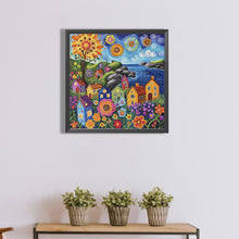 Load image into Gallery viewer, Diamond Painting - Full Round - Colorful house (40*40CM)
