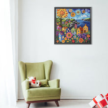 Load image into Gallery viewer, Diamond Painting - Full Round - Colorful house (40*40CM)
