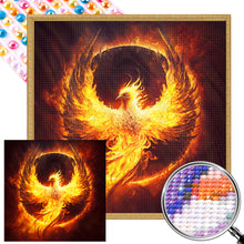 Load image into Gallery viewer, AB Diamond Painting - Full Round - Through the Flame Phoenix (30*30CM)
