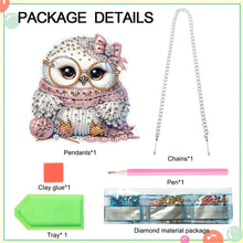 Load image into Gallery viewer, Double Sided Acrylic Owl Diamond Painting Hanging Pendant Diamond Painting Decor
